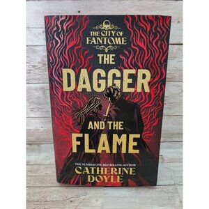 The Dagger and the Flame by Catherine Doyle ~ Fairyloot Signed Sprayed Edges